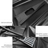 Carbon Fiber PVC Center Console Multimedia Knob Panel Trim Cover For BMW F30 F31 F32 F33 F34 F35 F36 Car Interior Accessories