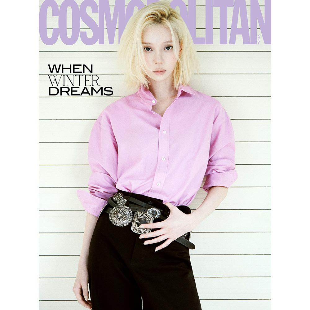 COSMOPOLITAN Корея Октябрь 2026 Журнал Зимняя Обложка A / B / C / Набор из 3 обложек gray