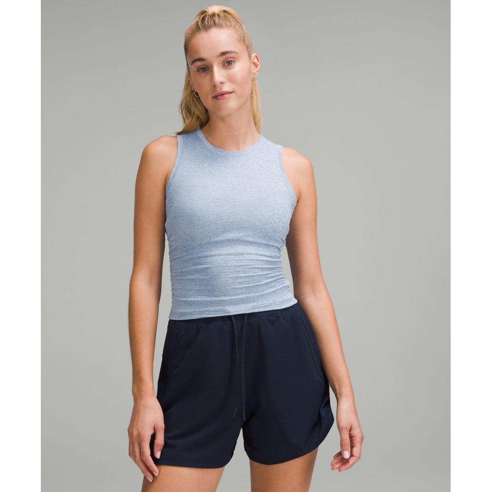 

Lululemon License To Train Tight Fit Tank Top Heathered Blue Willow 2