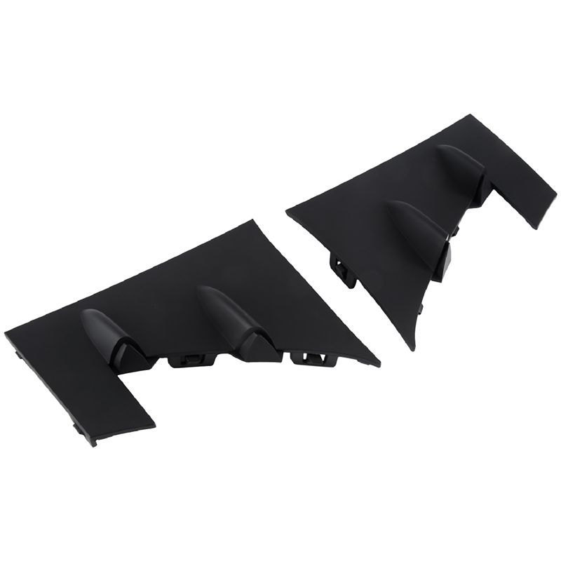 A03E-1Pair 2058858402 Fog Light Frame Cover Bumper Cover Decorative Cover Replacement Parts For Mercedes-Benz W205 2058858502