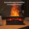 7 Farben Flammen Kamin Luftbefeuchter Haushalt Leiser Luftbefeuchter Desktop Intelligent Fernbedienung Aromatherapie Maschine