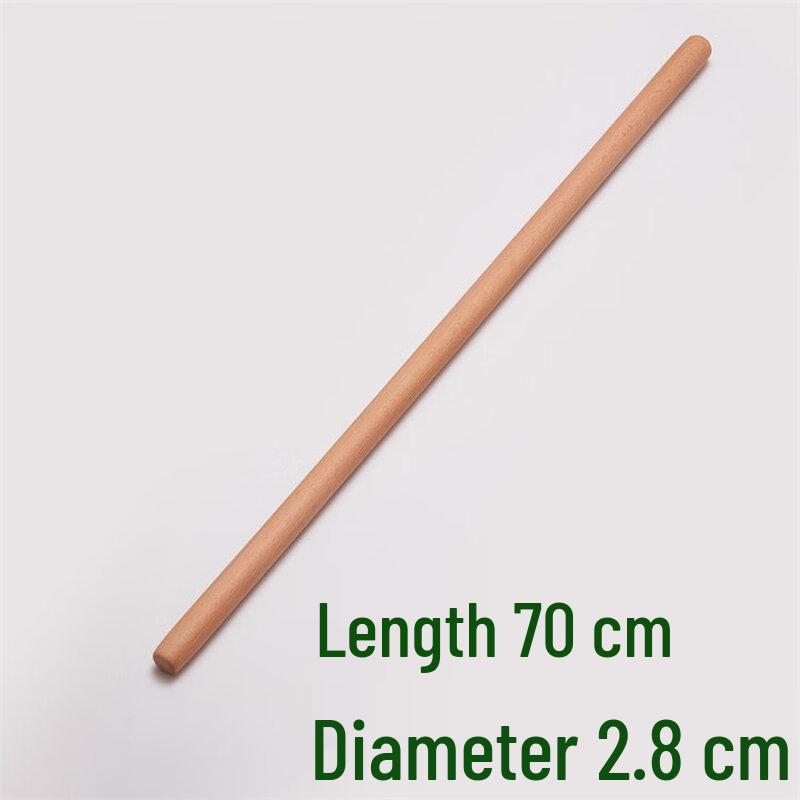 Ruhan Solid Beechwood Rolling Pin