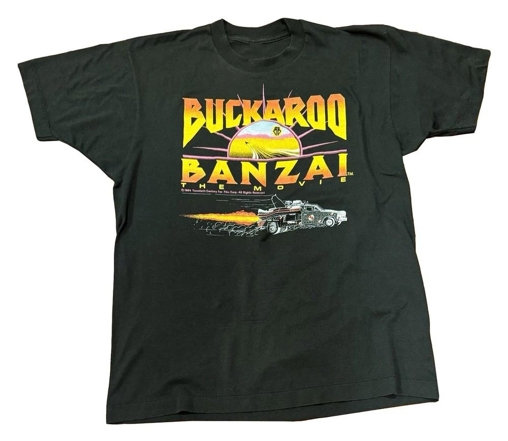 NEW Buckaroo Banzai The Movie Film 1984 Fox T-Shirt REPRINT Size S-5XL Unisex T-Shirt S