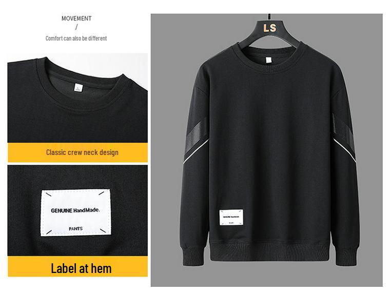 Men's Fashion Sports Hoodie Two-Piece Set - Autumn/Spring Casual Suit