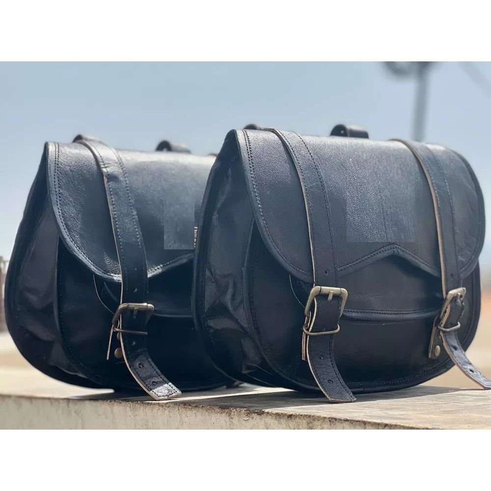 Tasche Motorrad Ziegenleder Satteltasche Packtaschen Zwei Seite Werkzeug Tasche Taschen