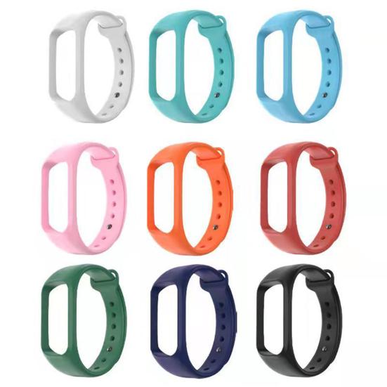 Handgelenksband Verstellbares Band Zubehör Silikon Atmungsaktiv Vollständig bedeckt Schweißfest Flexibles Armband für Smart