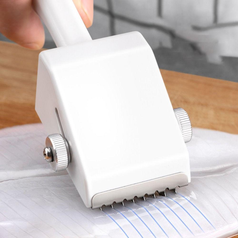 Stainless Steel Squid Flower Cutter Portable Pig Skin Chicken Cutter  For Seafood Squid