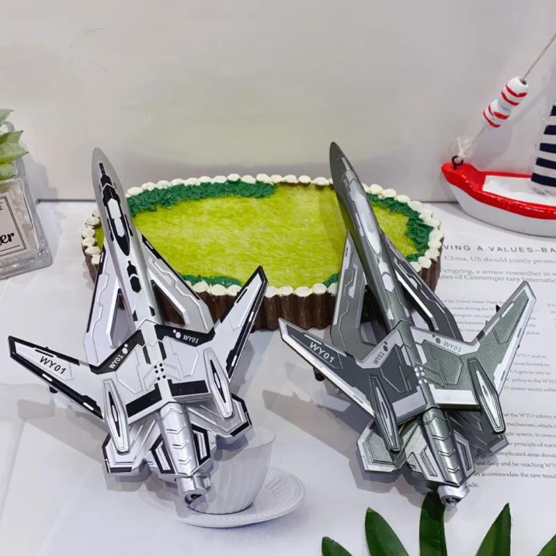 Großhandel 12 Stück/Los Flugzeug Gelstift Kampfjet Spezialkampf Hubschrauber Stift Schüler Wasserstift Schreibwaren Geburtstagsgeschenk