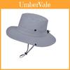 Summer Outdoor Wide Brim Waterproof Quickdry Fisherman Hat For Men Sun Protection