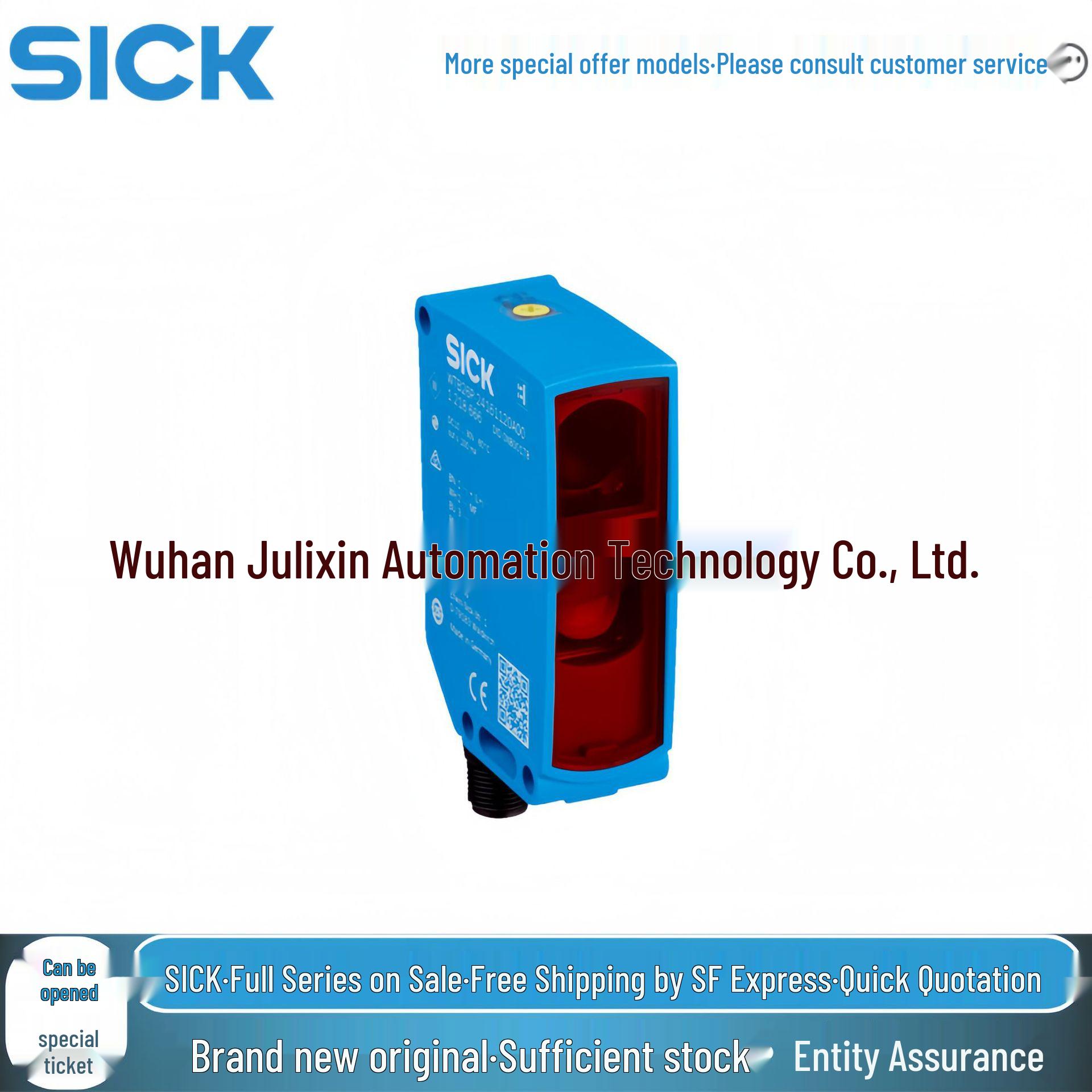 

SICK WTB26I-24161120A00 Photoelectric Sensor/Switch, Model 1218667, Brand New Original.