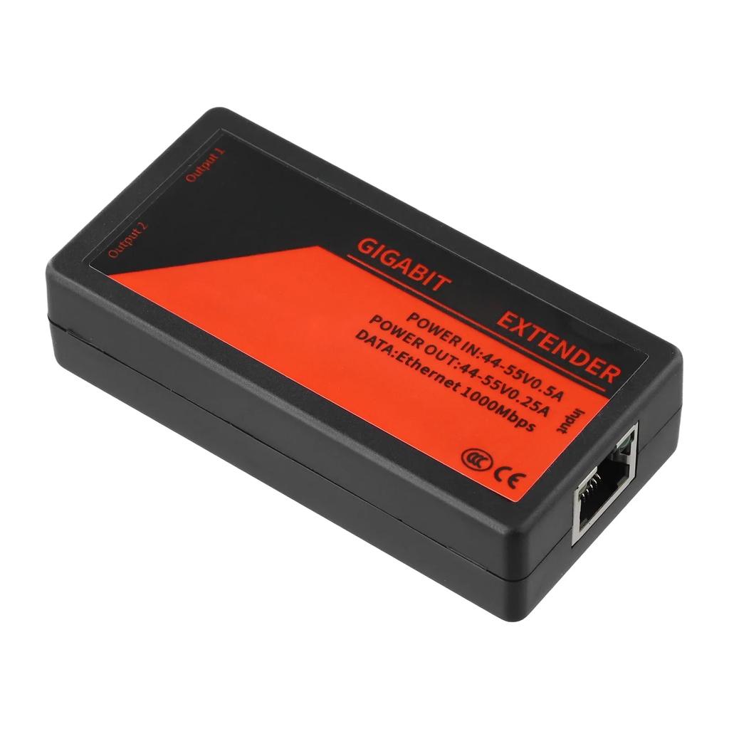 For Network Cameras Network Device Connectivity 2 Port Network Extender Security Camera Setup Seamless Network Connection Camera
