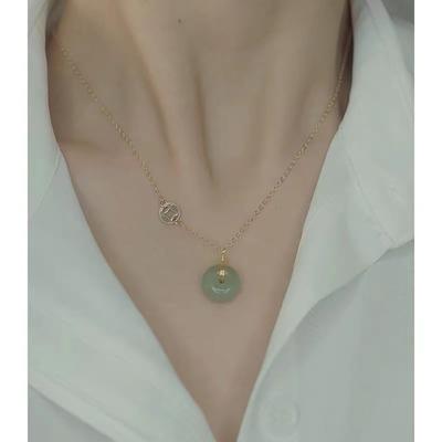 Cool Chinese Style Fashion Jewelry Round  Necklaces Women Necklace Korean Style Clavicle Chain
