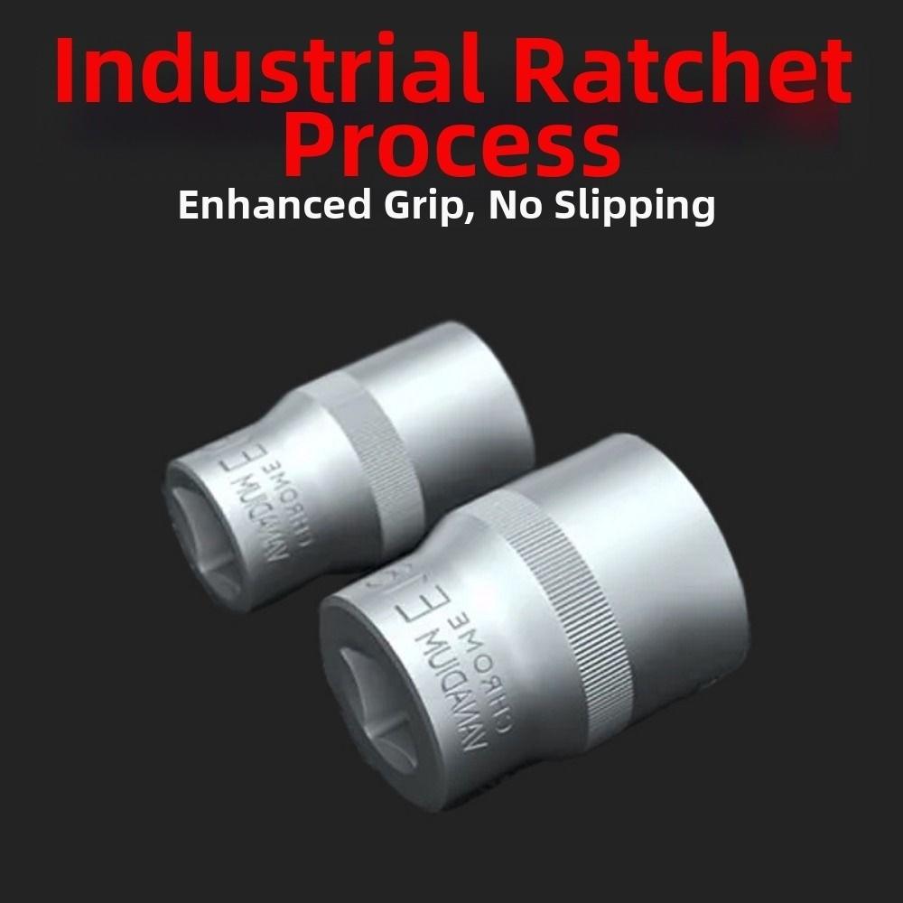 34Pcs/ Set 1/4" 3/8" 1/2" Drive E-Torx Star Socket Set Male Female Bits Torx Bit Socket  Hand Tool