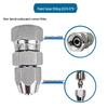 304 Stainless Steel Universal Quick-Connect Pipe Fittings for Spray Gun Equipment