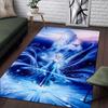 1pc Disney Frozen Pattern Carpet Area Rug Non-slip Carpet Hand Washable Floor Mat Suitable For Living Room Bedroom Home Decor Room Decor