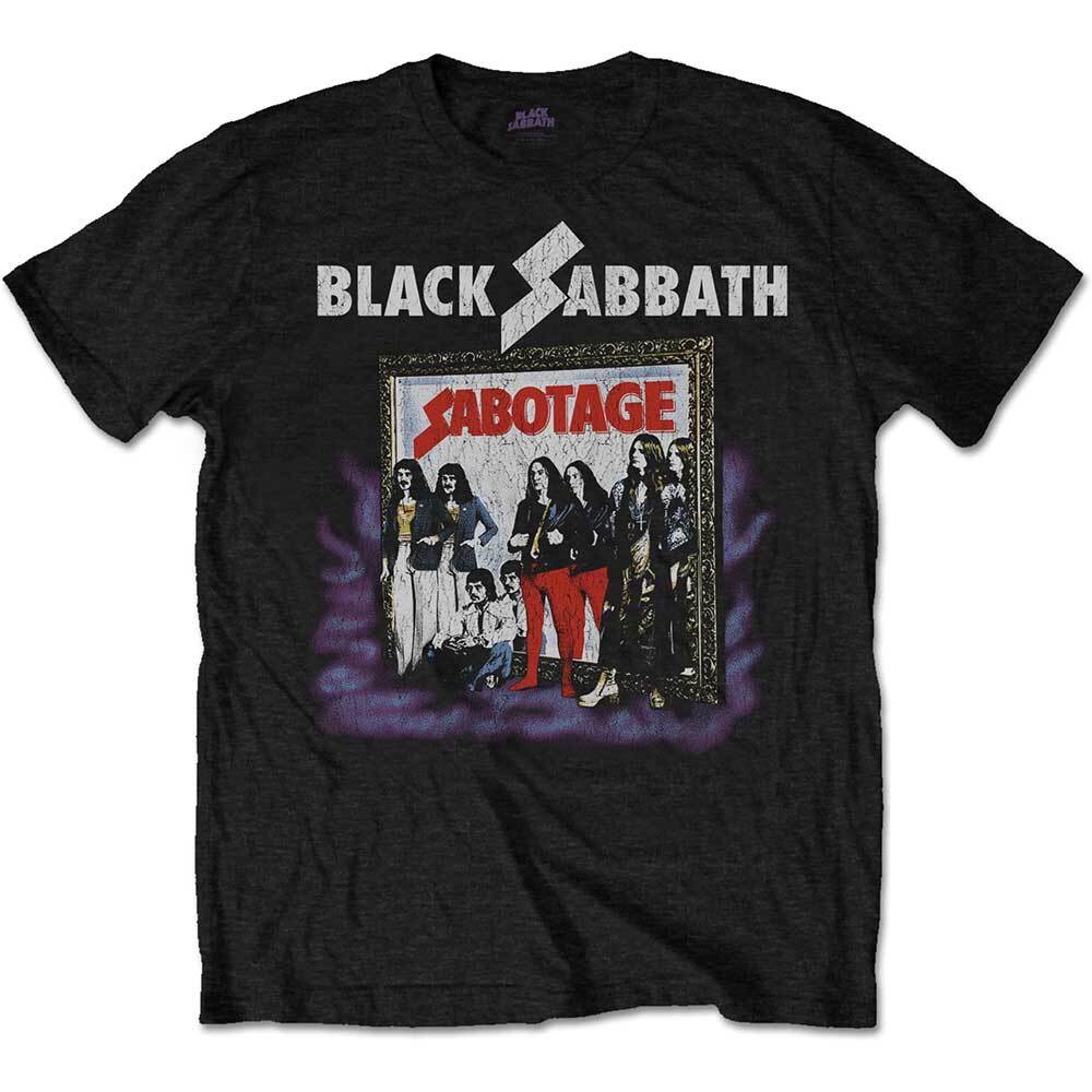 

Футболка Black Sabbath Sabotage Оззи Осборн Официальная Новая 4XL
