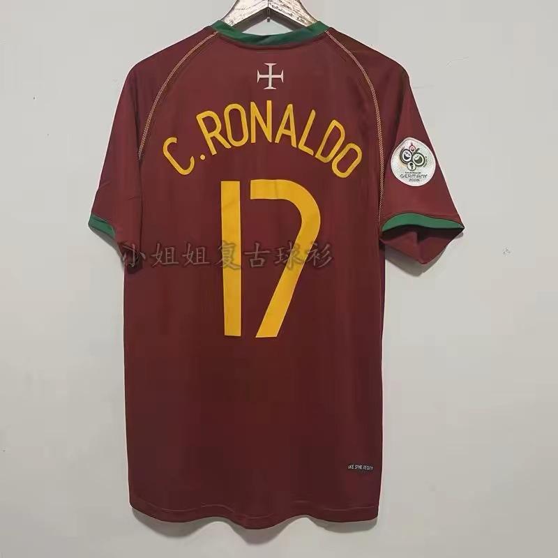 Vintage Jersey Football Uniform Classic Henry AC Ronaldo Rolca Beckham Jersey