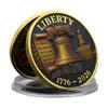 US Independence Commemorative Coin 250th Anniversary Liberty Bell and Eagle Zinc Alloy Collectible Coin Souvenir Commemorative