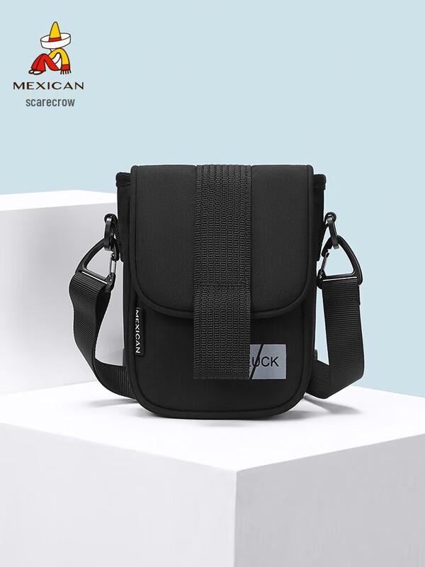 Strawman Casual Canvas Crossbody Bag