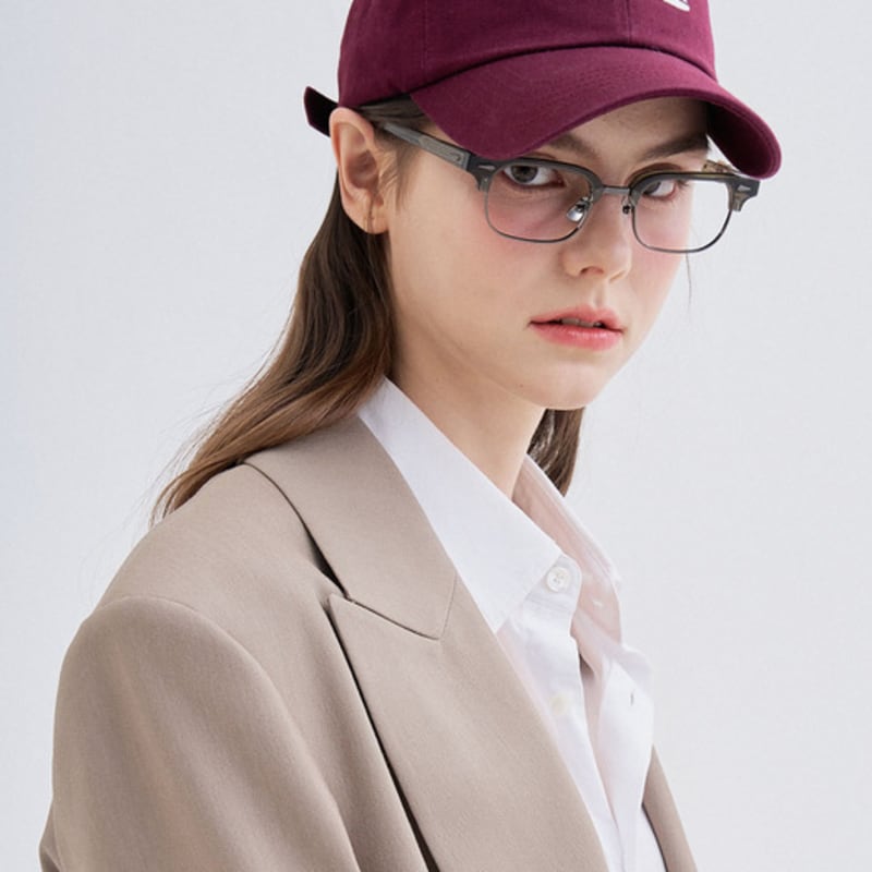 macni SIGNATURE LOGO BALL CAP_BURGUNDY