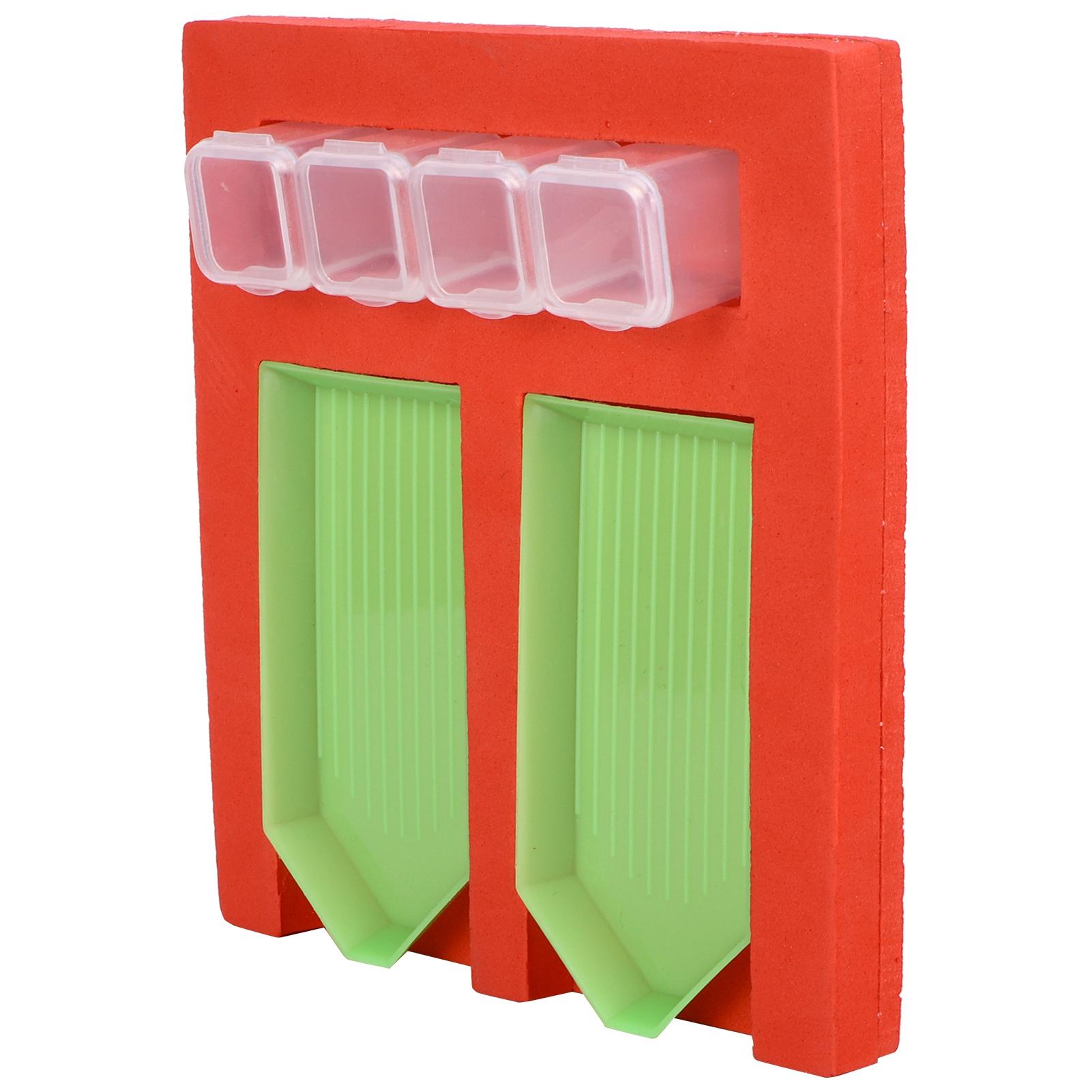 

Инструменты для алмазной живописи Складной поднос Органайзер для хранения бусин Наборы художественных принадлежностей