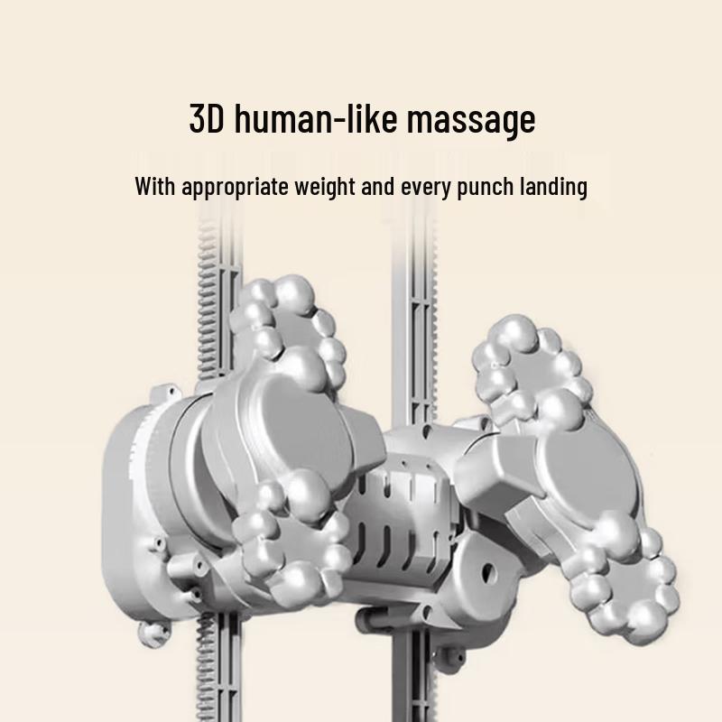 MIAOJIE Lumbar & Back Massager Cushion with Heat & Kneading CN Plug (adapter Included)