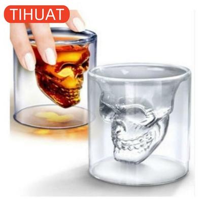 Bicchiere da shot con teschio 75 ml