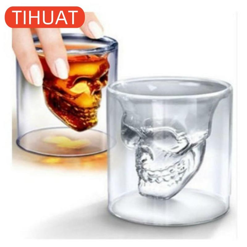 Shot Glass with Skull 75 Ml