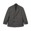 CROQUIS Men's Winter Oversized Double-breasted Blazer