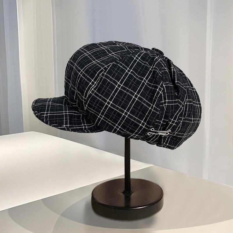 Reverse Beret Children Spring and Summer Cap Forward Hat Male Face Painter Newsboy Hat