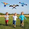 Mini Fishing Rod Kite For Kids Vivid Butterfly Swallow Parrot Easy To Fly Family In Spring Outdoor Fun Sports Toys Kites