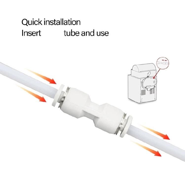 PTFE Filament Guide Tube Connectors for 3D Printers Offering High Temperature Resistance