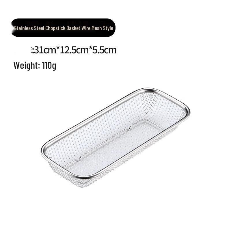 Wutuo Edelstahl Abtropfkorb für Küchenutensilien