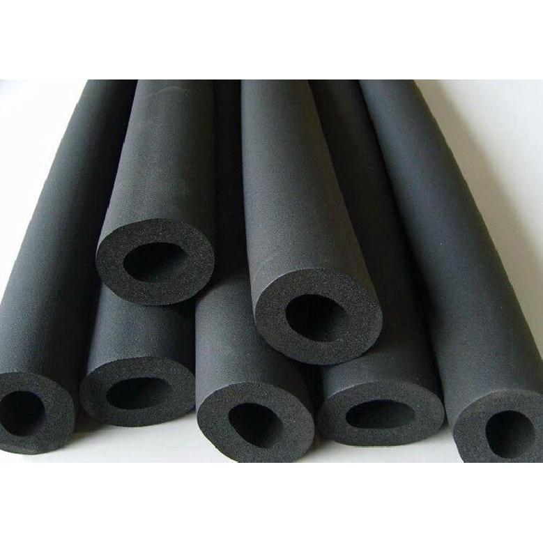 Sponge Rubber Pipe Thermal Insulation Tubular Pipeline Holder ID 6 10 13 16 20 25 32 40 50 63 75 90 110 x 7 9 15 20mm 1.6-1.8m