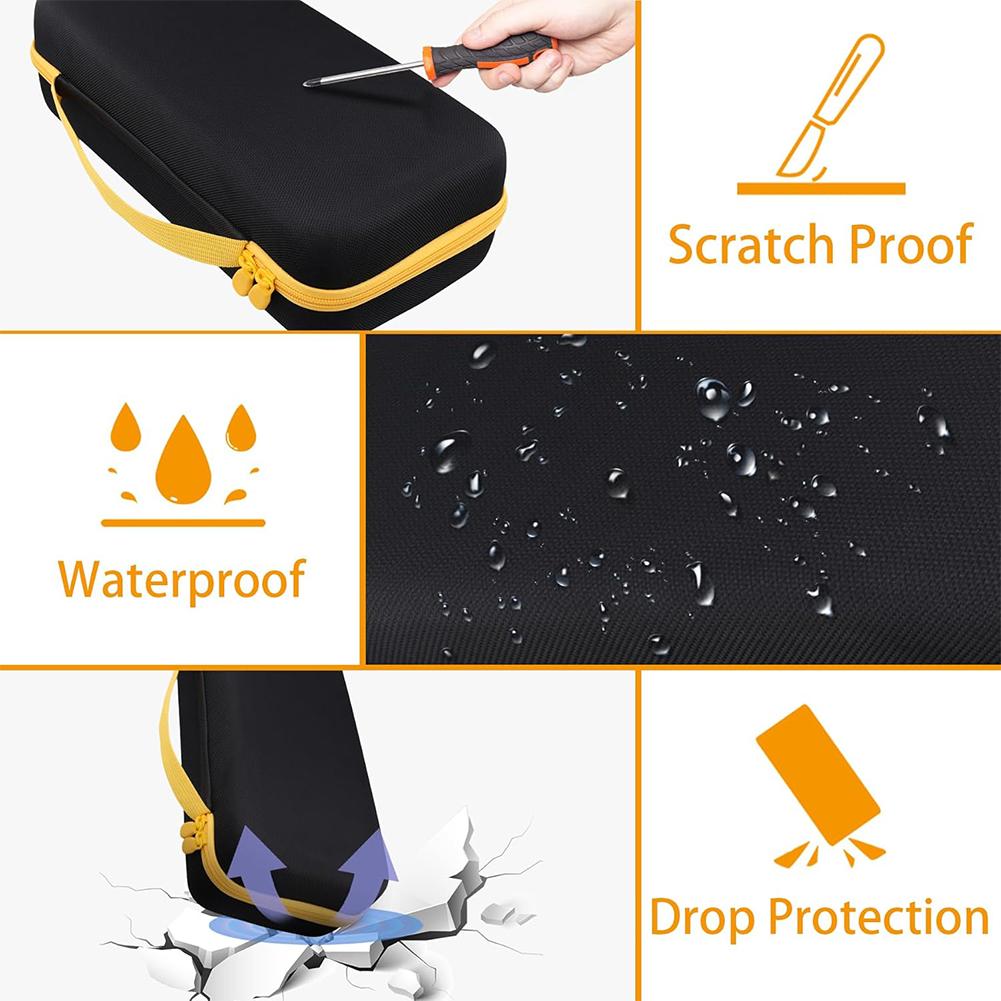Portable Car Trunk Storage Box Practical Storage Case With Handle Resistant Zipper Closure Pouch Vacuum Cleaner Tool Stowing Bag