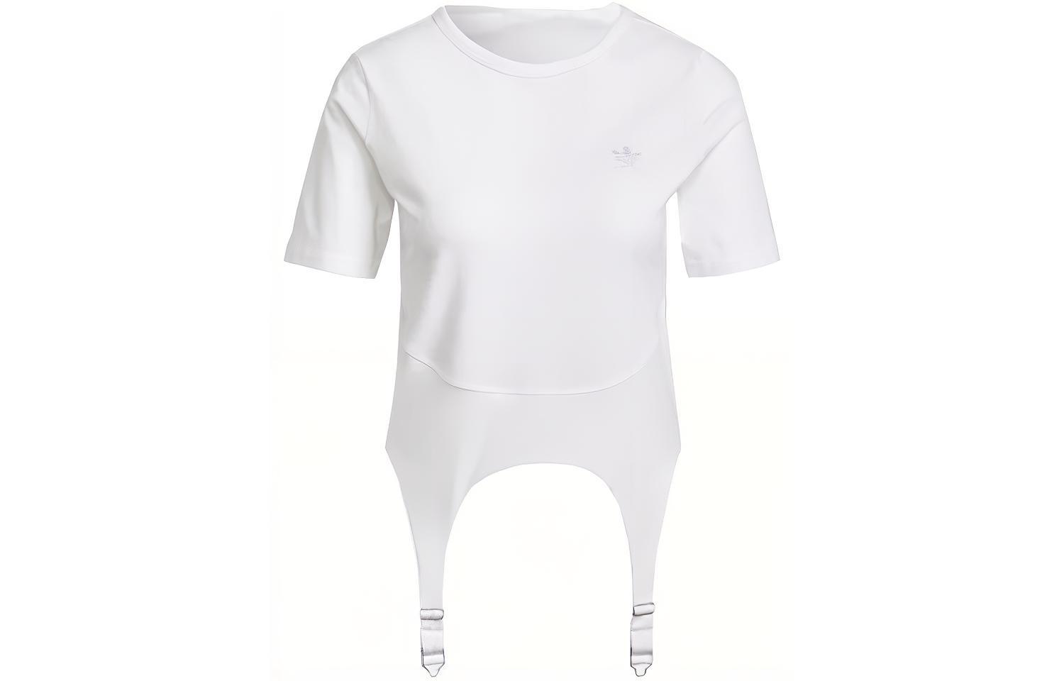 Adidas Originals Set in Sleeve T Shirt Women s White HF2015 30