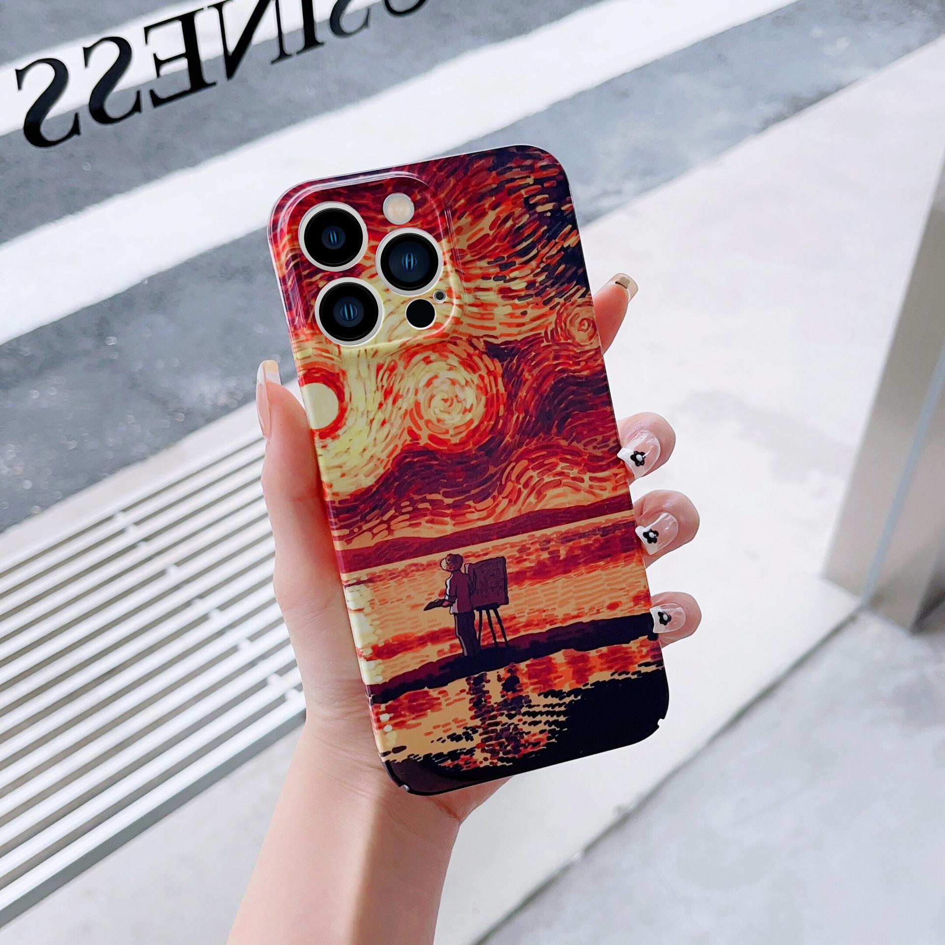 

Van Gogh Art DIY Phone Case for iPhone 11/12/13/14 and 12 Pro Max iPhone XR