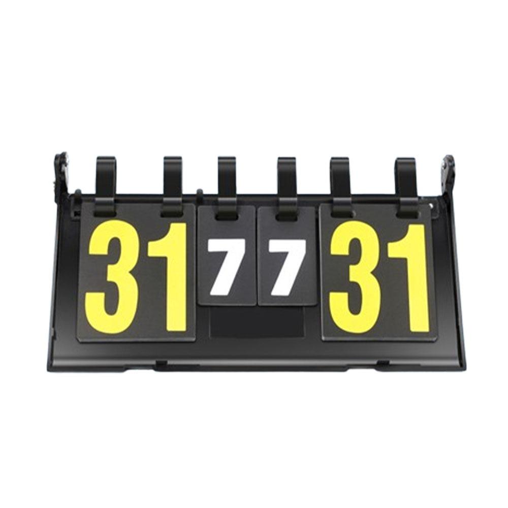 4-Digit Digital Flip Scoreboard Waterproof Score Counter Professional Keeper Outdoor Sports
