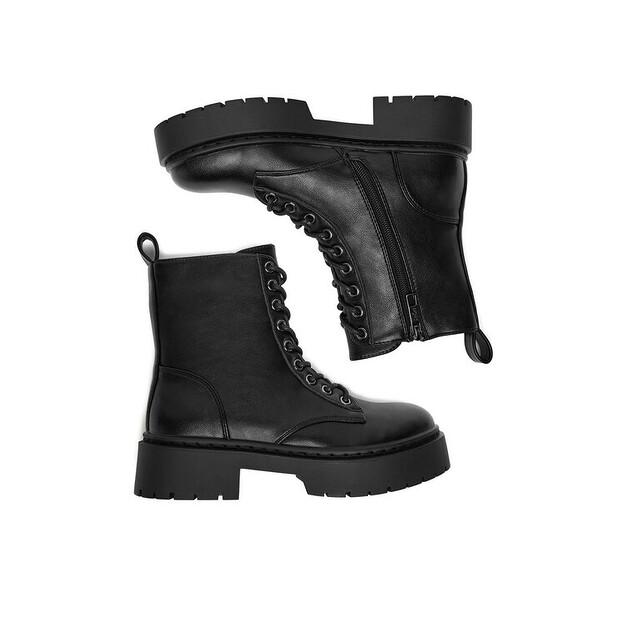 DeeZee CEO-HY2507-2A Black Ankle Boots