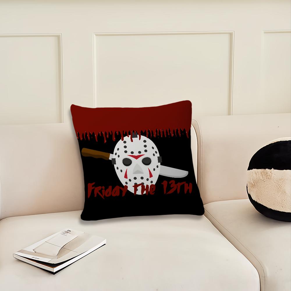 Film F-Friday 13th Halloween Cushion Cover Living Room Headboard Office Cushion Bedroom Cushion Sofa Nap Time Pillow Case