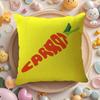 Creative Letters Fruit Prints Pillow Case Pattern Printed Pillowcase for Living Room Sofa Cushion Cover  Bedroom Decor