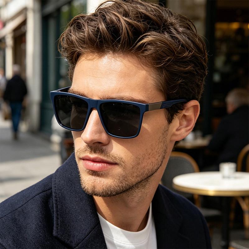 Vintage Sunglasses Mens Polarized All Frame Driving Outdoor Fashion Accessory For Travel