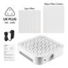 12000RPM Suction Powerful Nail Dust Collector Brushless Nail Dust Extractor Nail Art Manicure Fan Vacuum Cleaner With 2 Filter