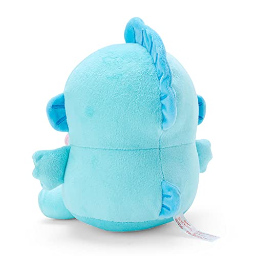 Sanrio Baby Washable Plush Toy, Hangyodon, Half Fish, 17.5 x 16 x 19.5 cm (693260), Baby Gift, Baby, SANRIO