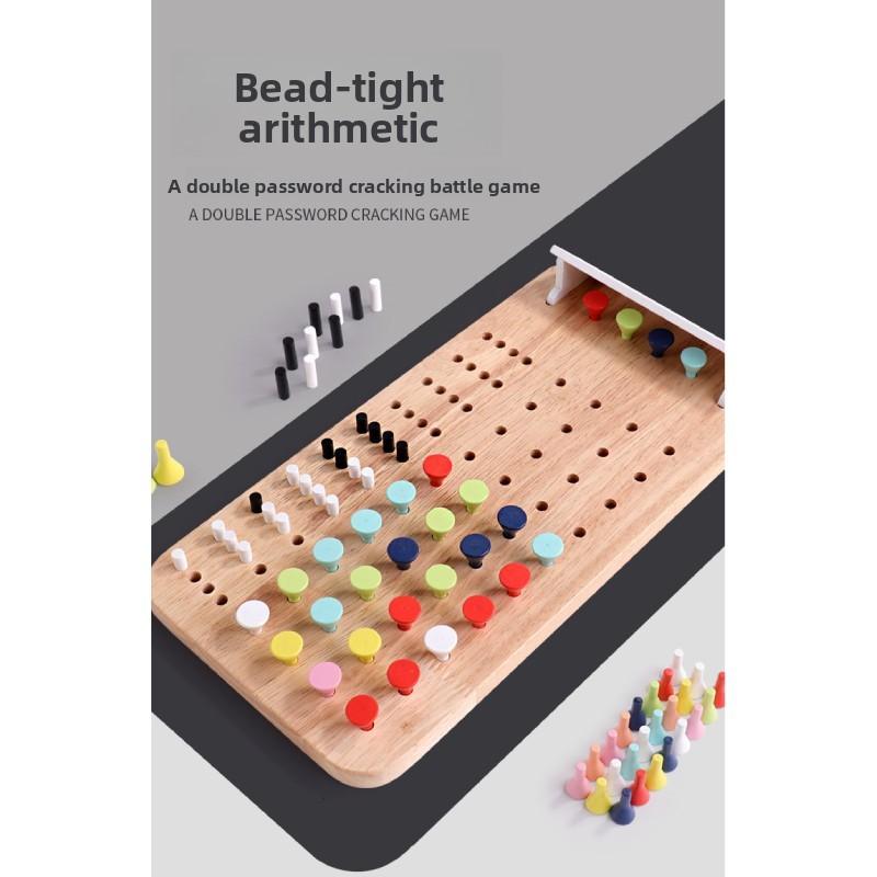 Toy Infant Educational With Wooden Logic Blocks For Cognitive Development Gift