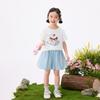 Toddler Girl's Cake Print Short Sleeve T-shirt