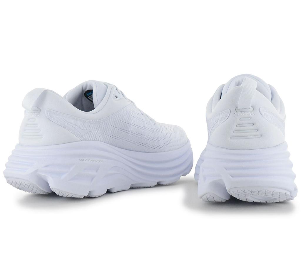 HOKA One One BONDI 8 - Herren Laufschuhe Running Schuhe Weiß 1123202-WWH ORIGINAL