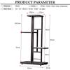 4-Tier Display Shelf Flower Pots Rack Plant Stand Potting Ladder Planter Stand Hvy Duty Storage Shelving Rack for Potted Plants