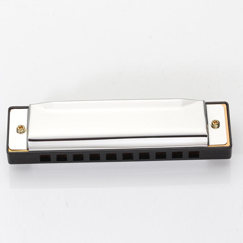 Professionelle Blues Mundharmonika aus Edelstahl, geeignet für Anfänger bis Fortgeschrittene, Harp, Maultrommel, Spieler, Langlebig, Stahl,