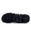 Zapatillas de Baloncesto Li Ning CF Antideslizantes Resistentes a la Abrasión de Caña Alta para Hombre Color Negro AGBP101-2